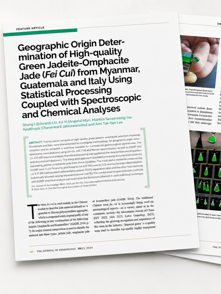 Geographic Origin Determination of Fei Cui